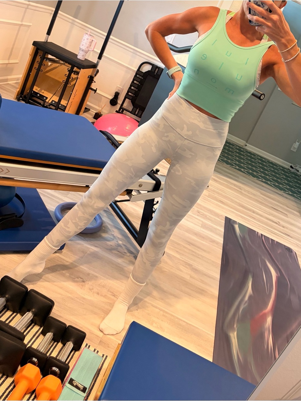 lululemon white camo leggings